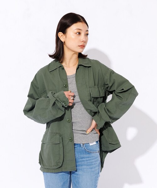 ROTHCO/ロスコ】BDU SHIRTS / ブルゾン / ミリタリージャケ｜ルージュ