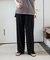 レースストレートパンツ