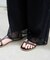 レースストレートパンツ