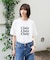 シアーロゴTシャツ