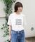 シアーロゴTシャツ