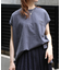 【upper hights/アッパーハイツ】BIG NO SLEEVE T ノー