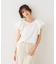 【一部店舗限定】Vネックボリュームスリーブブラウス