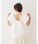 【一部店舗限定】Vネックボリュームスリーブブラウス