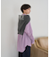 ストライプメンズライクシャツ