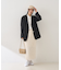 フリンジフェザーサイドスリットスカート