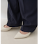【セットアップ対応】メンズライクウール混サキソニーテーパードパンツ