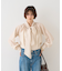 【一部店舗限定】袖ボリュームボウタイブラウス