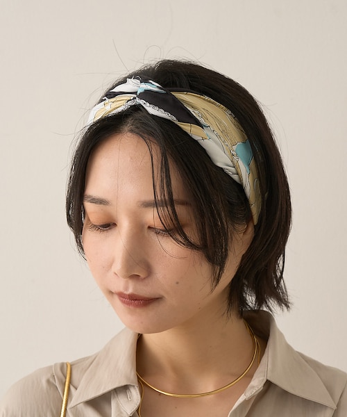 manipuri/マニプリ】モンゴルフィエバルーン スカーフ 65×65｜ルージュ