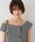 【一部店舗限定】アシメショルダーワンピース