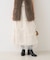 【一部店舗限定】チュールフォルムスカート