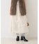 【一部店舗限定】チュールフォルムスカート
