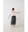 【一部店舗限定】チュールフォルムスカート