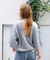 【IRONING / アイロニング】Glitter sweat hslv / グ