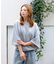 【IRONING / アイロニング】Glitter sweat hslv / グ