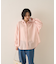 バックドレープストライプシャツ