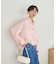 バックドレープストライプシャツ