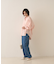 バックドレープストライプシャツ