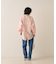 バックドレープストライプシャツ