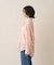 バックドレープストライプシャツ