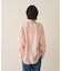 バックドレープストライプシャツ