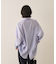 バックドレープストライプシャツ