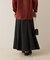 【定番人気】【2025AW】切替マキシスカート