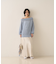 モヘア混オフショルラメニットプルオーバー