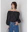 ローンオフショルブラウス