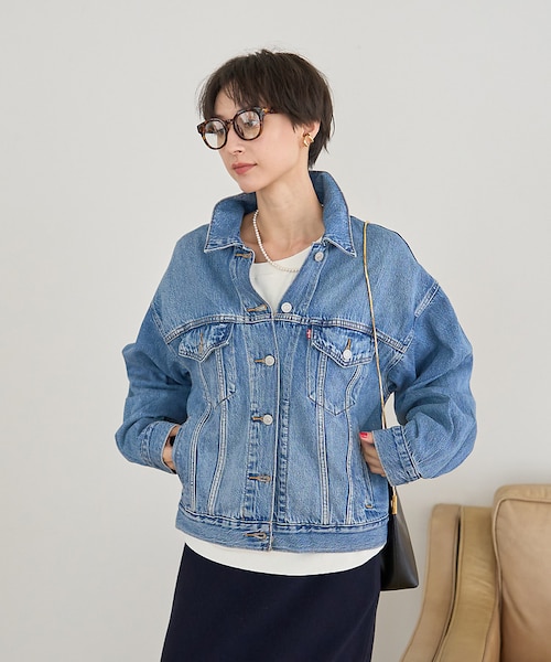 LEVI’S リーバイス90STRUCKER Exclusiveデニムジャケット 2025AW新作】【Levi's/リーバイス】 90sTRUCKER JK ト｜ルージュ