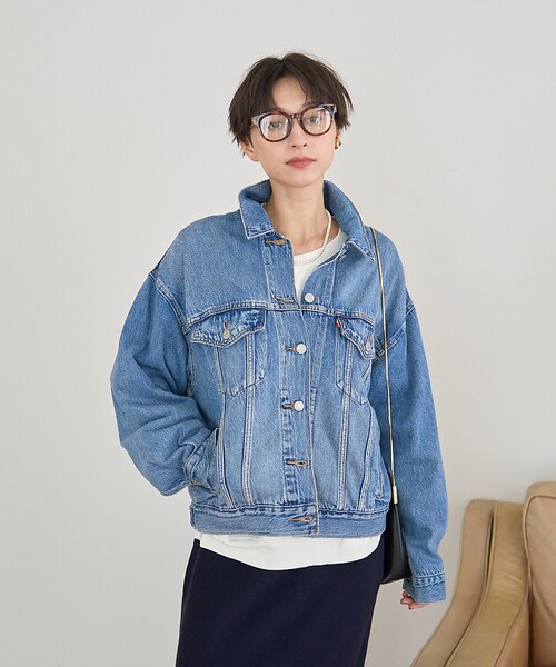 LEVI’S リーバイス90STRUCKER Exclusiveデニムジャケット 2025AW新作】【Levi's/リーバイス】 90sTRUCKER JK ト｜ルージュ