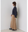 ベロアフロントスリットスカート