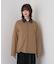 異素材衿パフィブルゾン