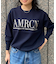 【AMERICANA×MICA＆DEAL/ アメリカーナ×マイカ】ロゴニット