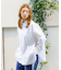 【Le Melange/ル・メランジュ】オーバーサイズシャツ/#8543203/