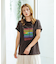 【Le Melange/ル・メランジュ】カラフルロゴTシャツ/#8541001T