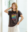 【Le Melange/ル・メランジュ】カラフルロゴTシャツ/#8541001T