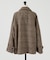 【2サイズ展開】ウール混ショート丈スライバーコート
