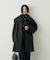 ウール混オーバーカラーリバーコート