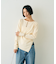 【一部店舗限定】センターシーム ボートネックニットプルオーバー