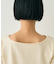 【一部店舗限定】センターシーム ボートネックニットプルオーバー