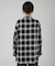オンブレーチェックオーバーシャツ