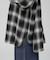 オンブレーチェックオーバーシャツ