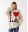【THRIFTY LOOK/スリフティールック】ハンドニット / "I ?LA"