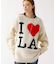 【THRIFTY LOOK/スリフティールック】ハンドニット / "I ?LA"