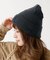 【MICA×NEW ERA/マイカ×ニューエラ】knit cap ロゴ刺繍ニット
