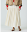 【Le Melange/ル・メランジュ】テンセルナイロンツイルスカート / セッ