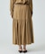 【Le Melange/ル・メランジュ】テンセルナイロンツイルスカート / セッ