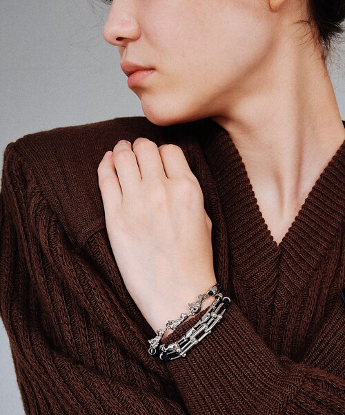 heyep／ヘイップ】キャット＆メタルパーツ ヘアタイ 3P CAT＆META