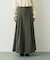 【人気追加】タックフレアマキシスカート